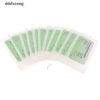 *dddxceeg* 12 unids/set de hilo médico de monofilamento de nailon con aguja de entrenamiento de sutura quirúrgica venta caliente (9)
