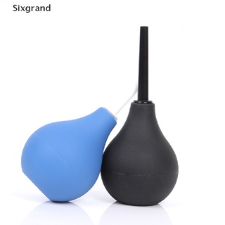 [sixgrand]/foco de silicona acogedor/enema anal clean/botella líquida para duchas enemator co
