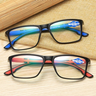 gafas de lectura anti-azul luz doble luz presbicia gafas multifuncional portátil gafas dioptrías +1.0 a 4.0