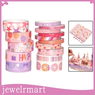 [joyería Inteligente] 15 rollos De cinta Washi Washi/cintas Decorativas Decorativas Para decoración Diy