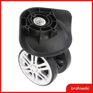 Brshiwaki 2 piezas/juego De ruedas De repuesto Para equipaje De repuesto con hebillas