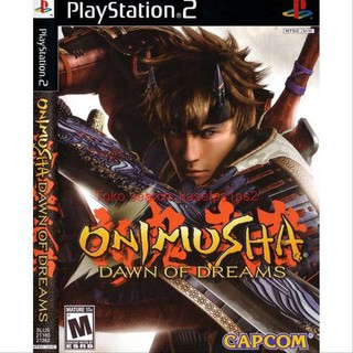 Onimusha Dawn Of Dreams Cd Ps2 Cassette Ps2 juego Ps2 Ps2