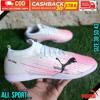 Puma ultra rosa zapatos de fútbol sala de alta calidad Original grado/ puma futsal zapatos/zapatos deportivos/puede pagar en el lugar (1)