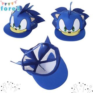 FORE Cute Cap New Meshed Hat Fashion Sonic The Hedgehog Summer Cartoon Visor