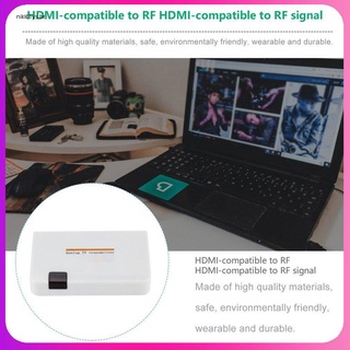 Hdmi Compatible con convertidor de Rf a señal Rf HDMI Compatible con Tv a circuito cerrado a Rf caja convertidor Coaxial