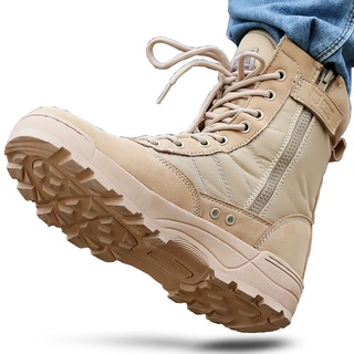 los hombres del desierto táctico botas militares hombres de trabajo safty zapatos del ejército botas de combate militares tacticos zapatos de los hombres botas