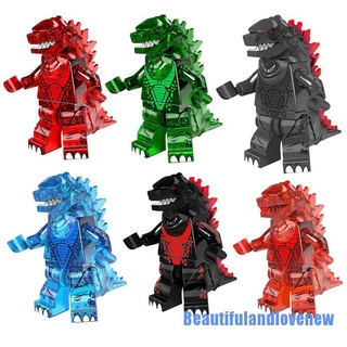 [hermoso Y amor nuevo 0308] Godzilla película de terror Lego minifiguras ciencia ficción monstruo Dino Man