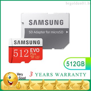 Tarjeta De memoria Samsung Micro Sd Evo Plus 512gb 256gb/100mb/S Class10
