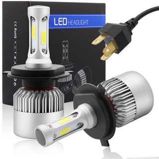 10000LM 2 PCS Car Headlight Bulbs LED S2 Car Light 6500K 60W H1 H3 H4 H7 H8 H11 9005 9006 LED Fog Light 200M Lighting Range