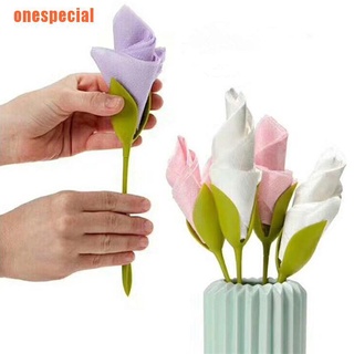 10 pzs porta servilletas hojas papel flor creativo decoración del hogar rollo de toalla Napki (1)