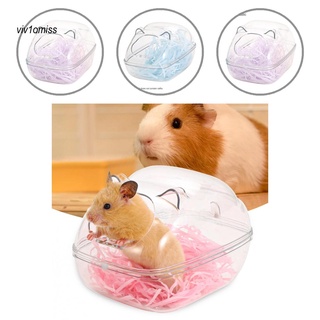 VO Ligthweight Hamster Washroom Hamster Bath Container Tasteless for Little Animals
