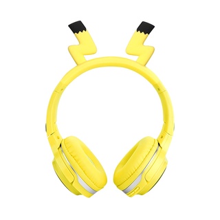 Hot-selling wireless Bluetooth 5.0 headset Pikachu joint bilateral stereo surround protection for hearing, with NFC function, support smart display call creat3c (5)