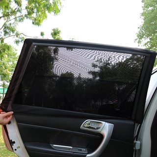 [Precio de actividad] 2 piezas de protección UV para coche, protector solar, cortinas para ventana lateral trasera