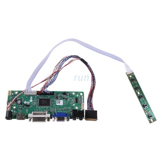 Run VGA tarjeta de controlador LCD compatible con HDMI DVI LCD para 1600x900 17.3 pulgadas