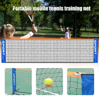 manoogian profesional de entrenamiento de tenis red de entrenamiento de voleibol red de bádminton red de fácil configuración deporte ejercicio al aire libre sin marco red de tenis de malla