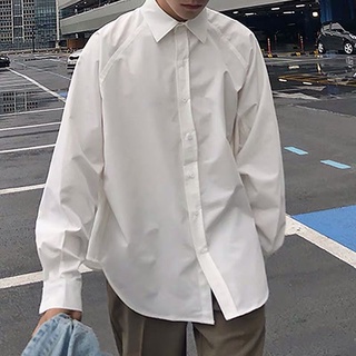 Estilo camisa suelta de manga larga versión de los hombres de la tendencia de li: zhongshiwenhua.my
