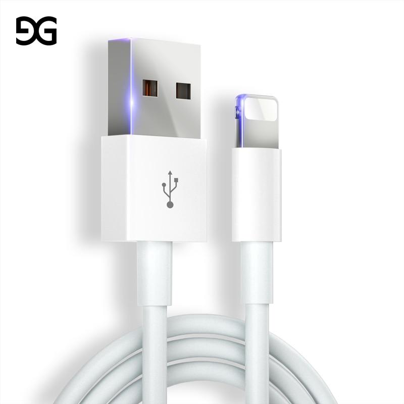 Cable cargador USB de Recarga Rápida para iPhone 7/8 Plus/X/XS Max/XR/5/5S/SE/6/6S Plus