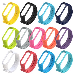COA Replacement Silicone Wrist Strap Watch Band For Xiaomi MI Band 3 Smart Bracelet