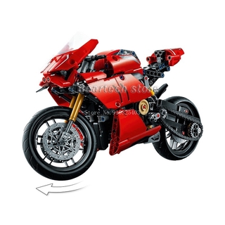 2020 Nuevo LEGO 42107 Technic Ducatis Panigale V4 R Motocicleta Juguete Bloques De Construcción Moto Modelo Juguetes Para Niños Niño Gif (6)