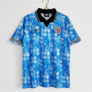 Retro Jersey 1990 inglaterra 3o grado:aaa+ camiseta de fútbol (1)