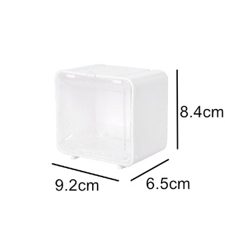 Mayshow Ins cinta caja de almacenamiento de escritorio de almacenamiento de papelería caja de almacenamiento Mini cuenta de mano a prueba de polvo caja de papelería (3)