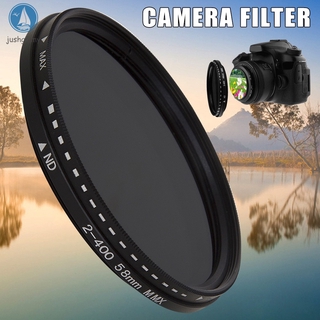 jsf fader variable nd filtro ajustable nd2 a nd400 densidad neutral para lente de cámara