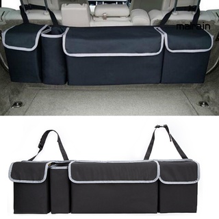 mr- asiento trasero de coche multi bolsillos diversos bolsa de almacenamiento del vehículo maletero accesorio organizador