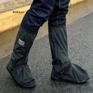[rt81nn] Zapatos reflectantes impermeables para botas de lluvia, color negro