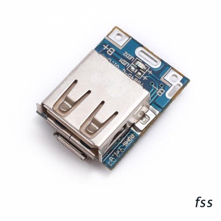 fss. 5v boost módulo de alimentación de litio lipo batería de carga de la junta de protección led pantalla usb para bricolaje cargador