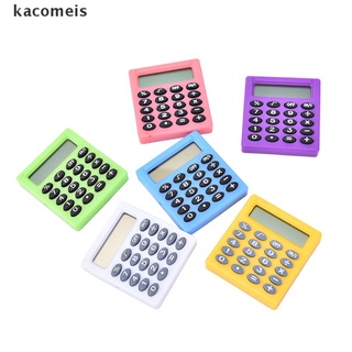 [kmsa] mini calculadora electrónica para estudiantes de color caramelo/suministros de oficina/cxv