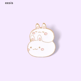[ESIC] Fat Bunny Enamel Pins Lapel Pin Shirt Badge Cartoon Jewelry Gift For Kids FGH (2)