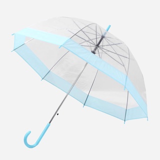 meng paraguas transparente niñas niños apollo de dibujos animados delfín niños paraguas semiautomático de lluvia paraguas para niños (8)