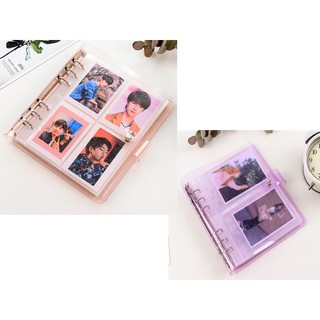 KPOP Photocard Álbum 4 Bolsillos 2 Glitter Cubierta Alta Calidad BLACKPINK BTS (8)