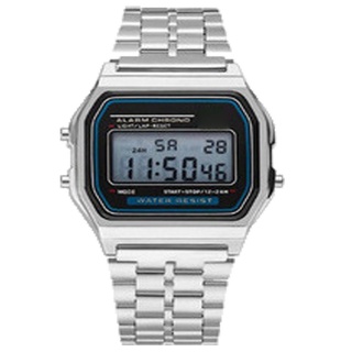 Joliannled reloj electrónico F91W correa de acero A159 estilo Harajuku reloj de moda