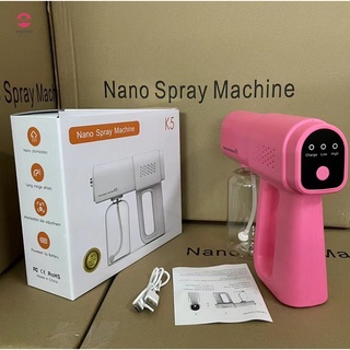 Genuino K5 inalámbrico Nano atomizador spray desinfección pistola de pulverización desinfectante