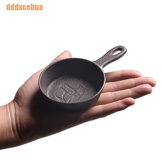 dddxcebua(@) ~ 8,5 cm sartén de hierro fundido antiadherente mini huevo sartén para utensilios de cocina