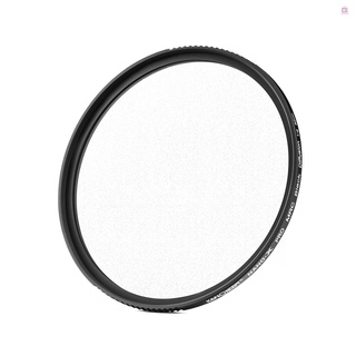 K&f CONCEPT - filtro de enfoque suave para lente de difusión, color negro, niebla 1/8, resistente al agua, resistente a los arañazos, para lente de cámara, 82 mm de diámetro