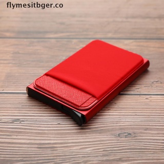 flyger tarjeta cartera mini paquete de metal de protección de engranajes bolsa de almacenamiento inteligente de liberación rápida.