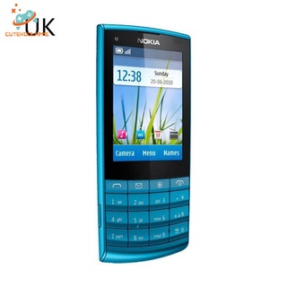 Teléfono móvil para Nokia X3-02 Ultra-delgado Metal Shell móvil/unicom 3G teléfono