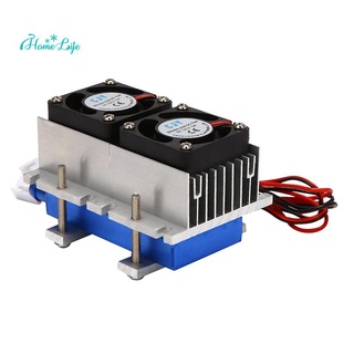 144W termoeléctrico Peltier refrigeración enfriador 12V Semiconductor aire acondicionado sistema de enfriamiento Kit de bricolaje