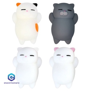 lindo gato de dibujos animados squishy juguete alivio del estrés suave mini animal exprimir juguete regalo para niños adultos