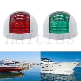 (LY) Luces LED de navegación para barcos, puerto marino hemisférico, estribor, luces de proa (5)