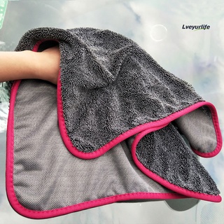 lyl toalla de microfibra de absorción de agua para lavado de coche/toalla de limpieza para pulir (3)