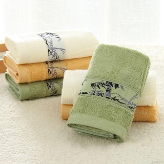 Toallas de fibra de bambú absorbentes para el hogar, sin revestimiento, toallas de baño (7)