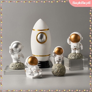 Simpleshop40 4 pzas estatua de Astronauta Nordic/muñeco Spaceman Para niños (7)