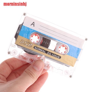 {morninsinhj} 1pcs cinta en blanco estándar Cassette reproductor vacío 60 minutos cinta de Audio magnética KLL