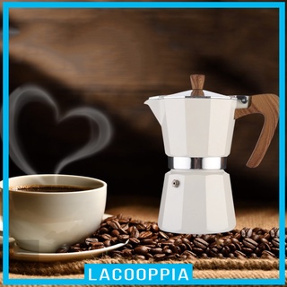 [LACOOPPIA] Estufa Top Espresso Maker cubano Moka Cafeteira cafetera