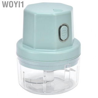woyi1 trituradora eléctrica de alimentos mini picadora de ajo picadora usb de carga inalámbrica de verduras masher máquina para cocina