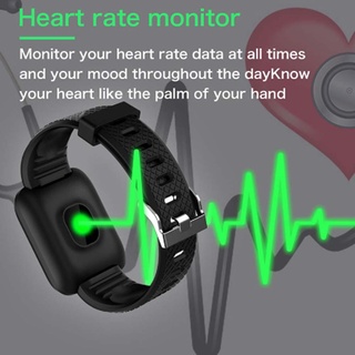 Reloj Inteligente whatch D13 116 PLUS-Bluetooth/medidor de presión cardiaca (8)