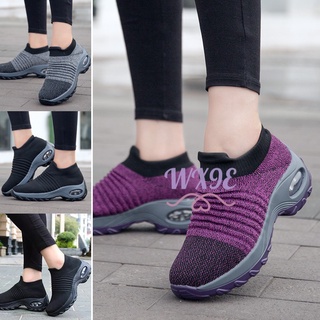 wx9e mujeres zapatos de caminar super suave aumento de altura de viaje al aire libre zapatos mi